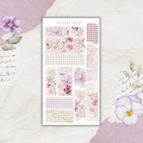 iris garden sticker sheet bundle