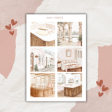sweet romance sticker sheet bundle
