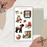 rustic cabin sticker sheet bundle