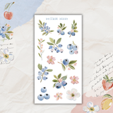 summer fruits sticker sheet set