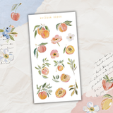 summer fruits sticker sheet set
