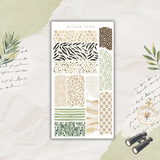 whimsical safari sticker sheet bundle