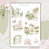 whimsical chateau sticker sheet bundle
