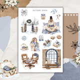 winter residence sticker sheet bundle