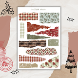 winter cottage sticker sheet bundle