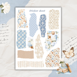 old money summer sticker sheet set