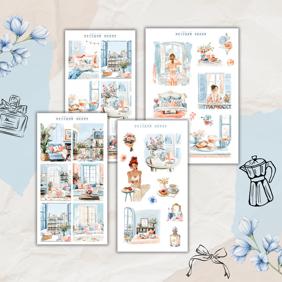 dreamy morning sticker sheet bundle