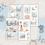 dreamy morning sticker sheet bundle