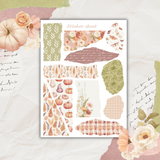 soft fall sticker sheet bundle