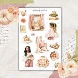 soft fall sticker sheet bundle
