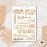 September end sticker sheet bundle