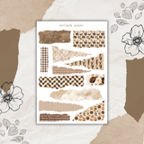 stay cozy sticker sheet bundle