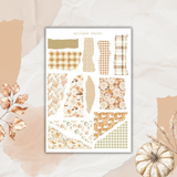 September end sticker sheet bundle