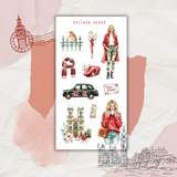 lets go to London sticker sheet collection