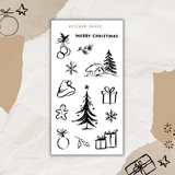 festive time sticker sheet bundle