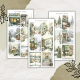 cozy winter picture sticker sheet bundle