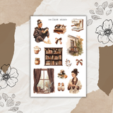 stay cozy sticker sheet bundle