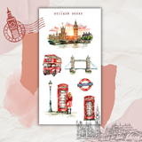 lets go to London sticker sheet collection