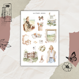 spring journey sticker sheet collection