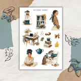 cold air sticker sheet bundle