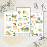 lemon breeze sticker sheet bundle