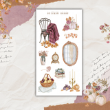 autumn chateau sticker sheet