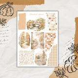 pumpkin season sticker sheet bundle