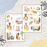 la dolce vita sticker sheet set