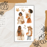pumpkin season sticker sheet bundle