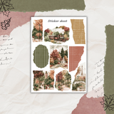 autumn adventure sticker sheet bundle
