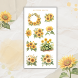sunflower bliss sticker sheet bundle