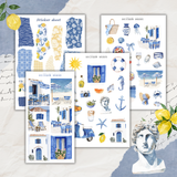greek island sticker sheet bundle