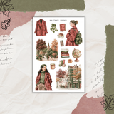 autumn adventure sticker sheet bundle