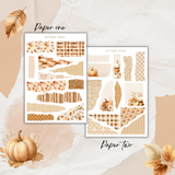 fall collection sticker sheet bundle