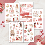 heart to heart sticker sheet bundle