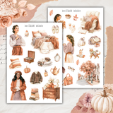 autumn comforts sticker sheet bundle