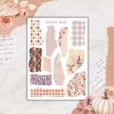 autumn comforts sticker sheet bundle