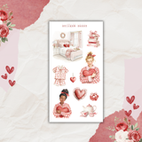 heart to heart sticker sheet bundle