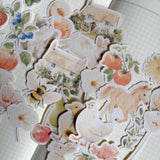 Sweet Farm Life die cut sticker pocket
