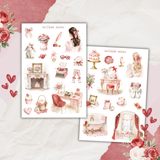 heart to heart sticker sheet bundle