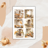 fall collection sticker sheet bundle