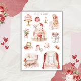heart to heart sticker sheet bundle