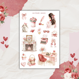 heart to heart sticker sheet bundle
