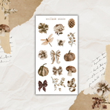 autumn pattern sticker sheet bundle