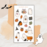 cute ghosts sticker sheet