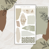 christmas farmhouse sticker sheet bundle