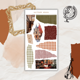 autumn academia sticker sheet bundle