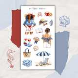 French riviera sticker sheet bundle