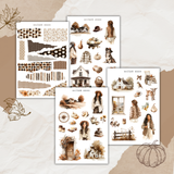 autumn farmhouse sticker sheet bundle