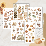 autumn valley sticker sheet bundle